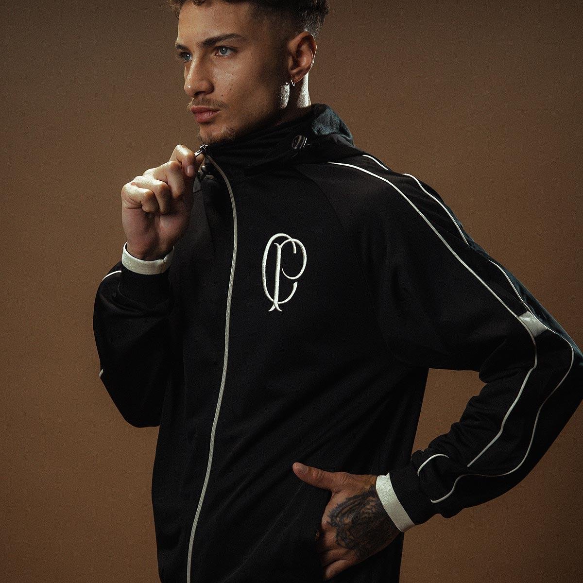 Jaqueta Corinthians Trilobal Capuz CP Masculina Menor preço em Jaqueta Corinthians Trilobal Capuz CP Masculina