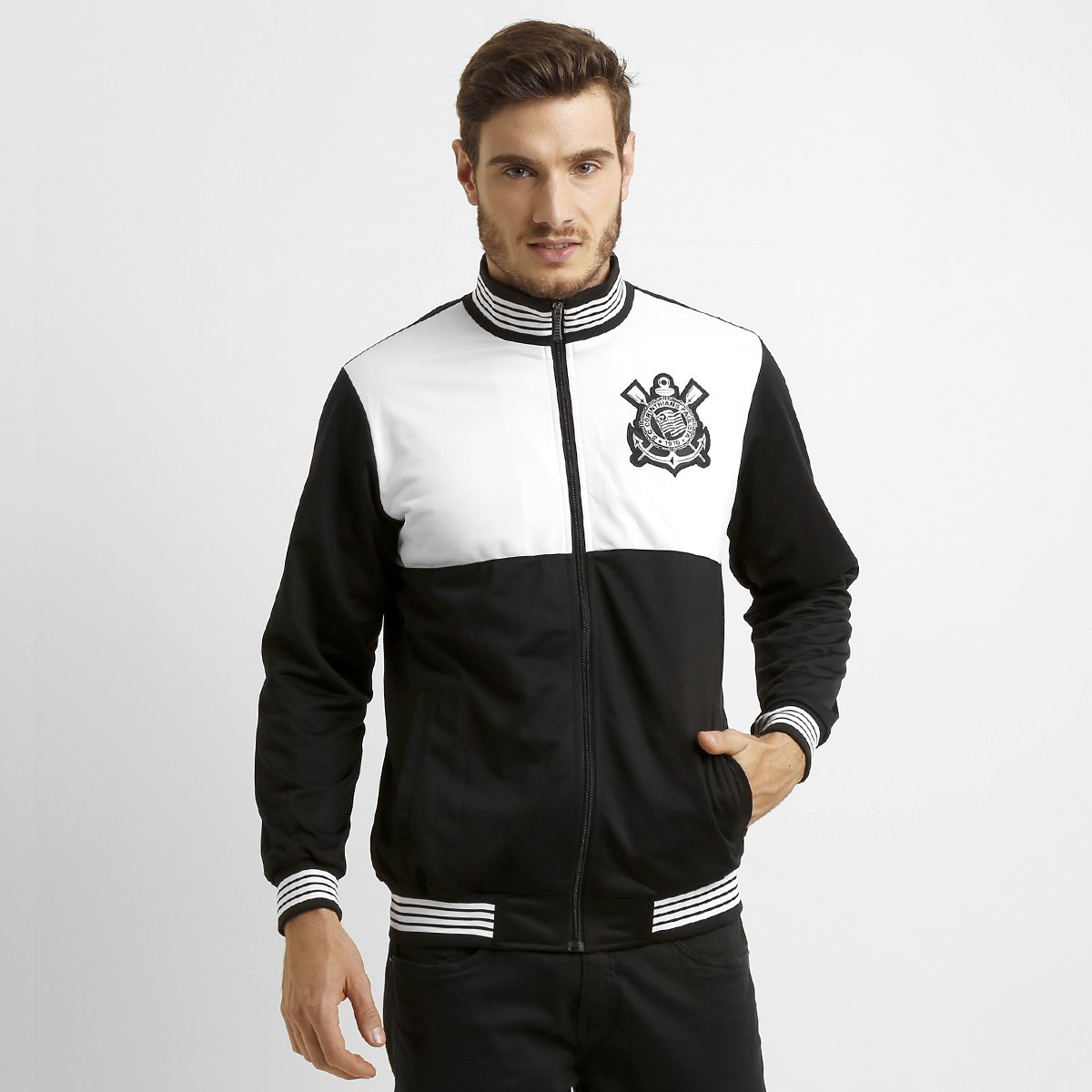 jaqueta corinthians trilobal