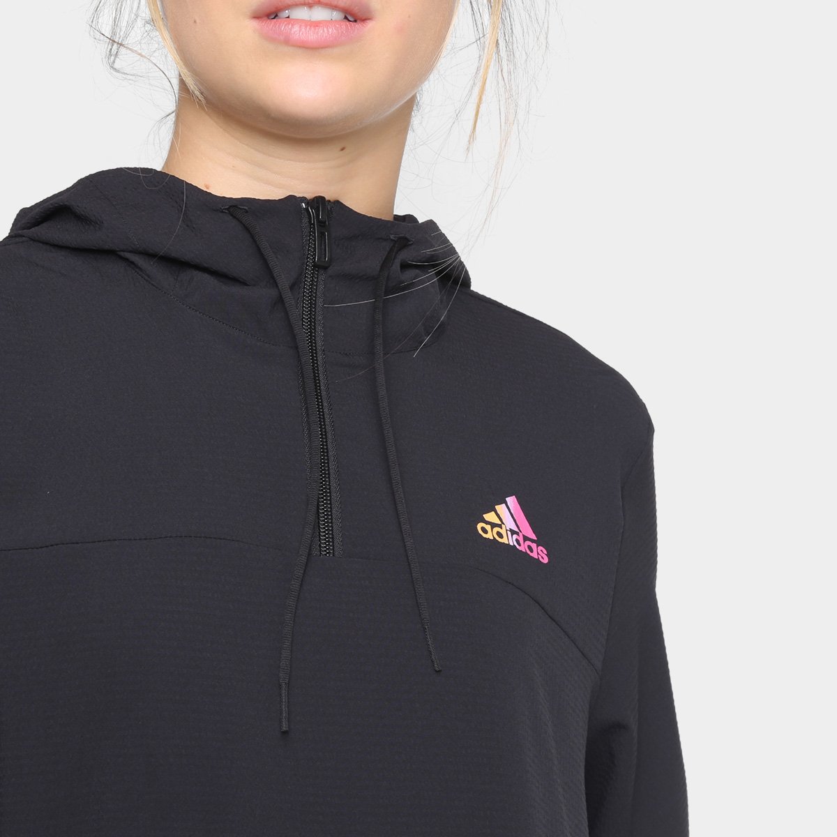 jaqueta adidas feminina cinza
