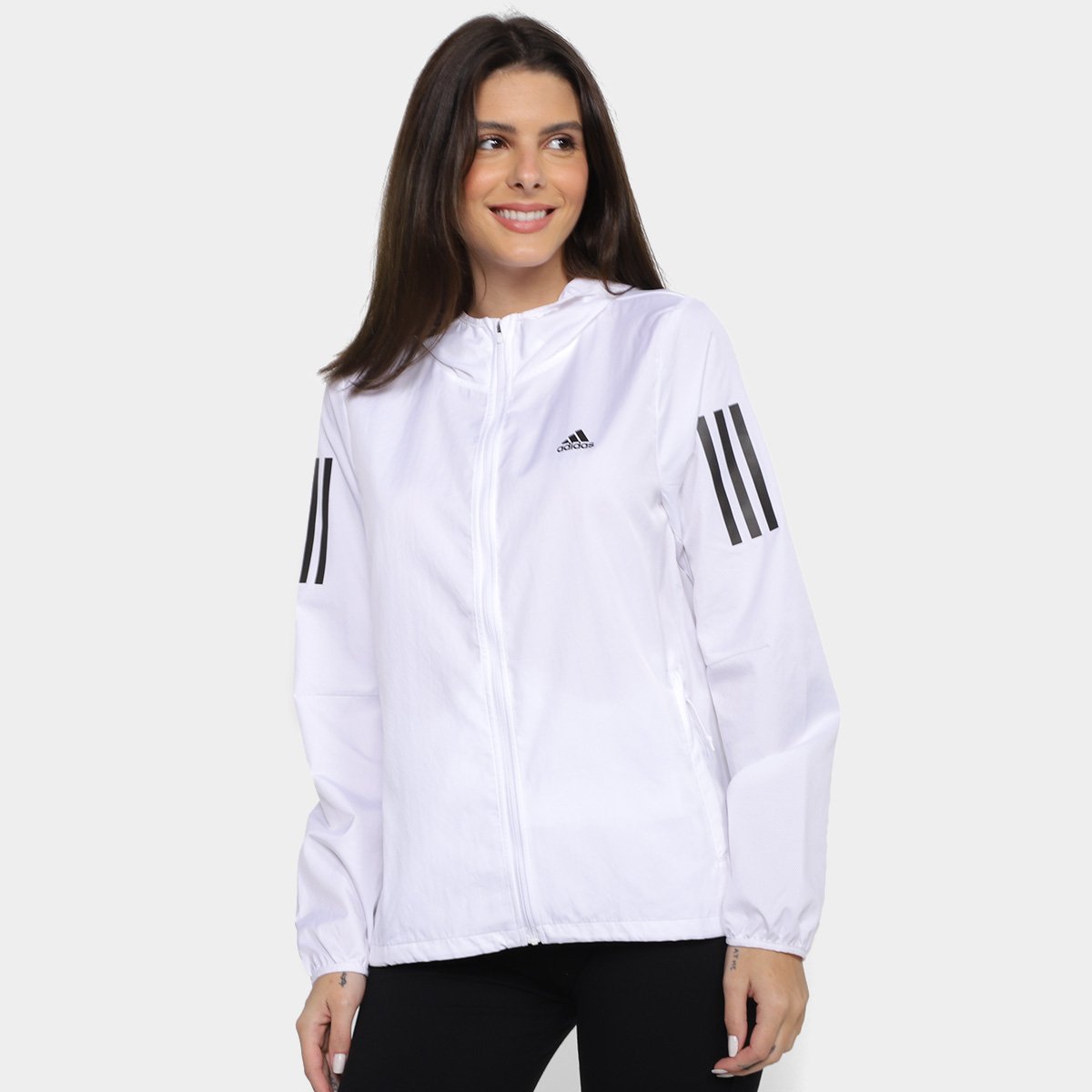 Jaqueta Corta Vento Adidas Own the Run Feminina