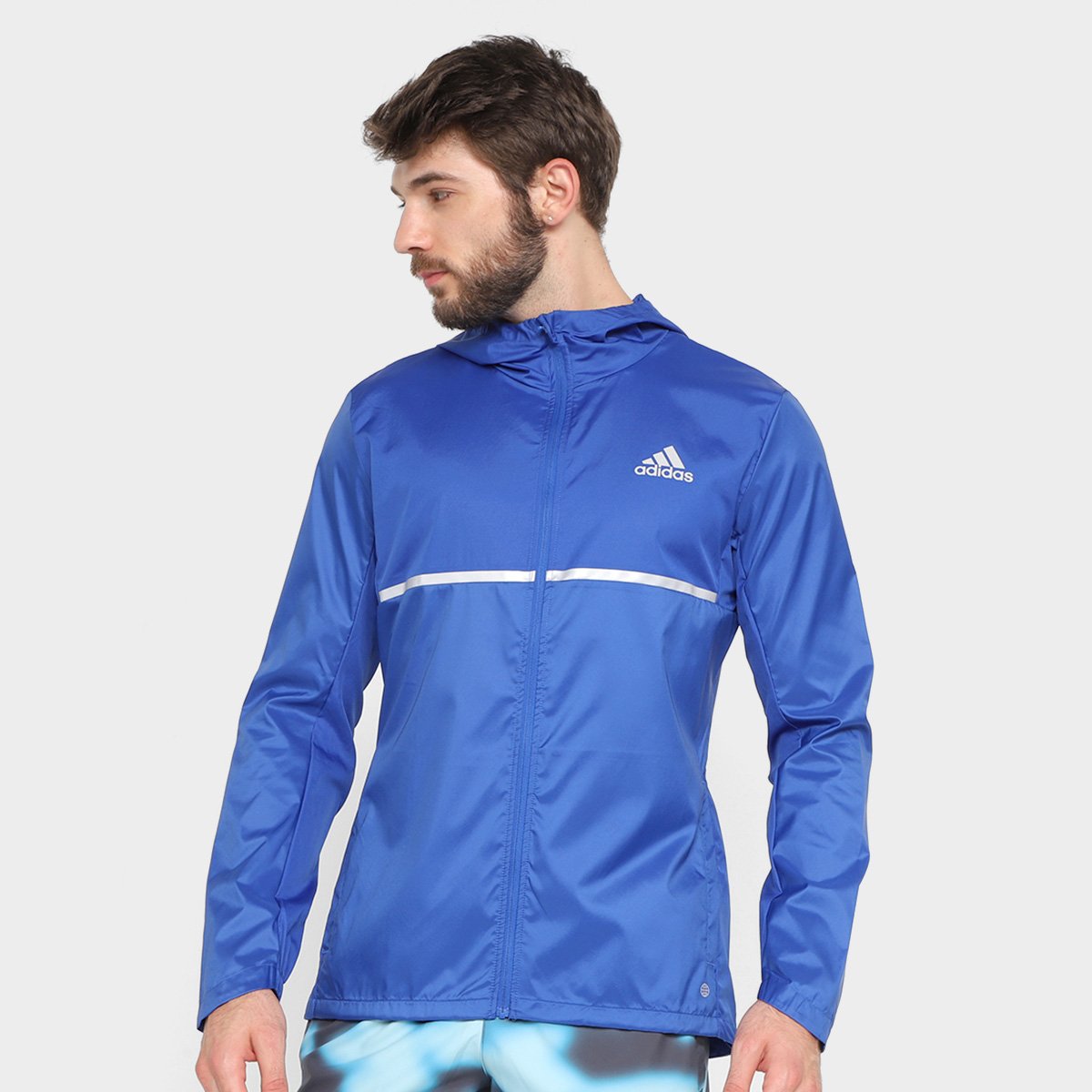 Jaqueta Corta Vento Adidas Own The Run Masculina Menor preço em Jaqueta Corta Vento Adidas Own The Run Masculina
