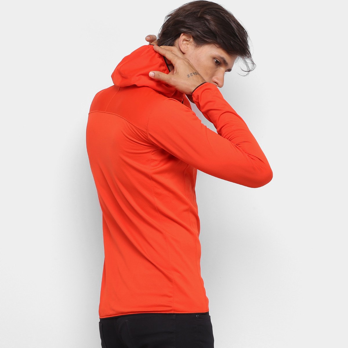 corta vento adidas masculino laranja