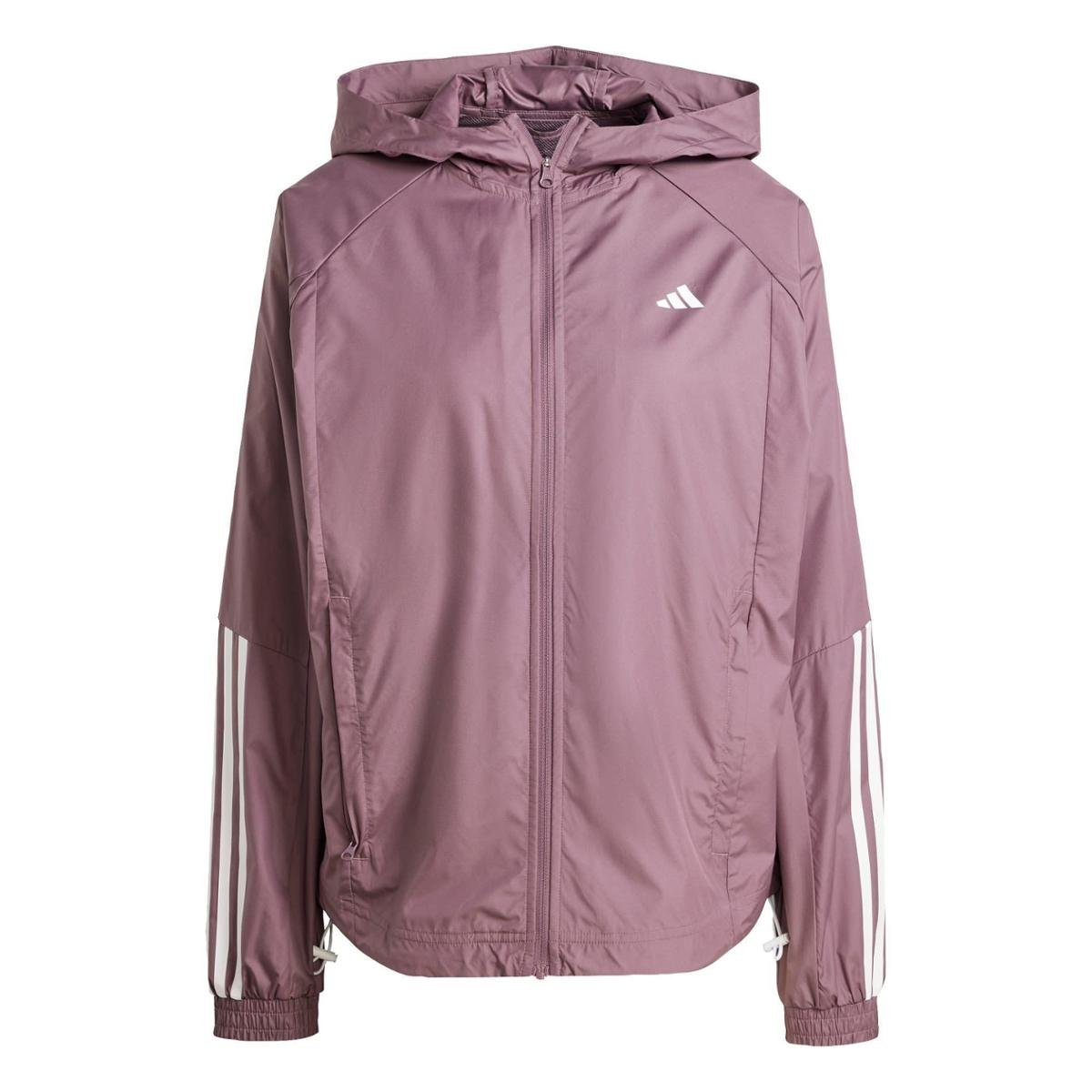 Jaqueta Corta-Vento Adidas Wind.Rdy Hyperglam Feminina - Roxo