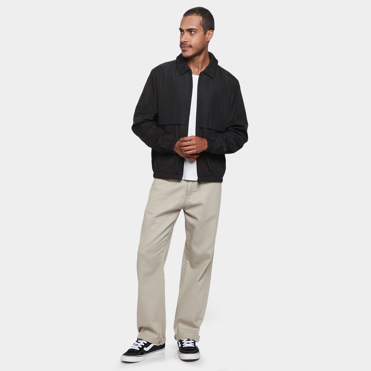 Jaqueta Corta Vento Broken Rules Casual Masculina - 5