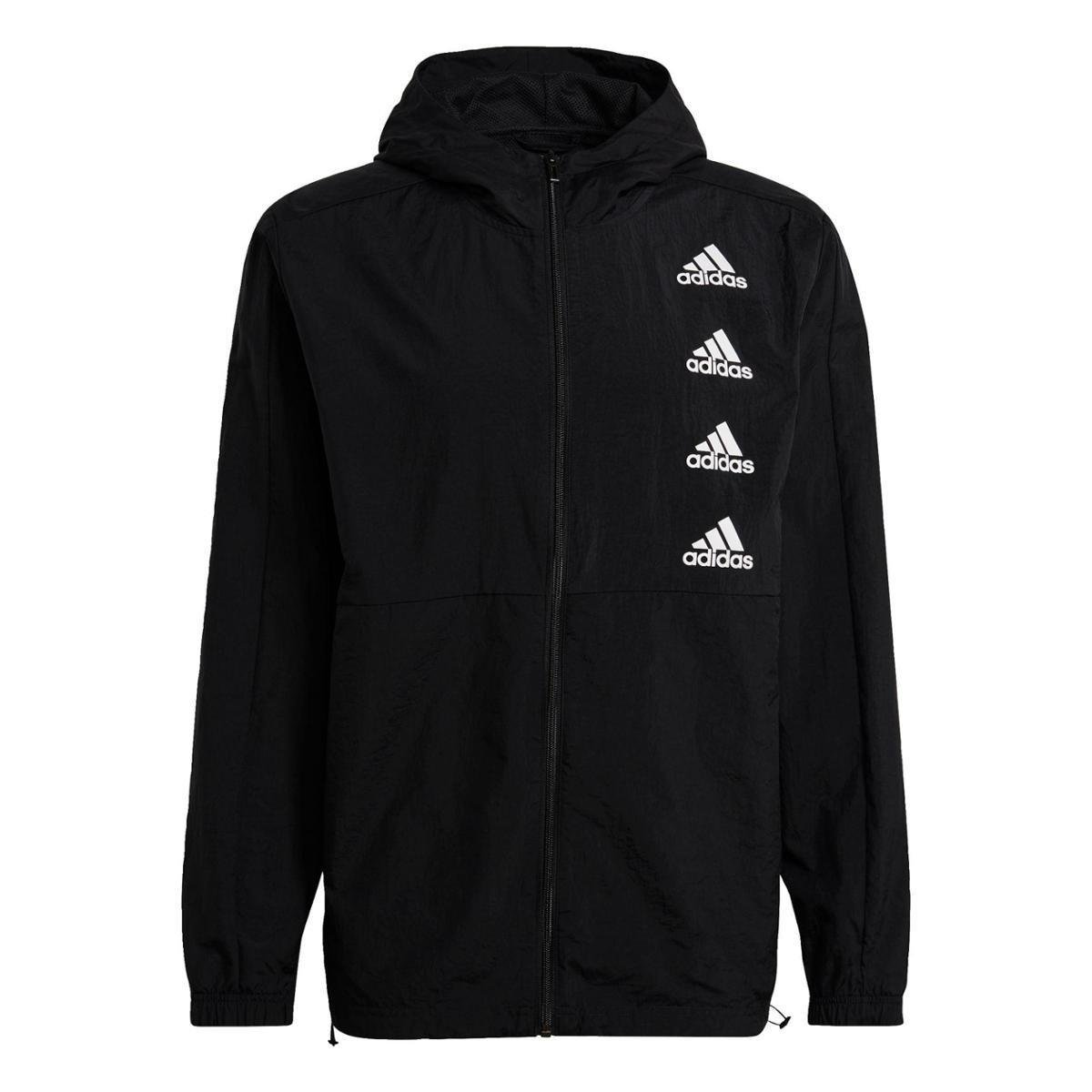 jaqueta logo adidas