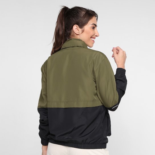 Jaqueta Corta Vento Fila Block Colors Feminina