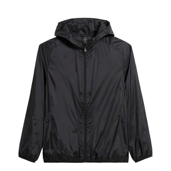 Jaqueta Corta Vento Impermeável Masculino Leve e Confortável Estilo Casual Liso