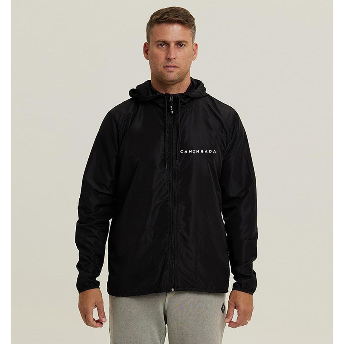 Jaqueta Corta Vento Impermeável Masculino WSS Brasil Caminhada Menor preço em Jaqueta Corta Vento Impermeável Masculino WSS Brasil Caminhada