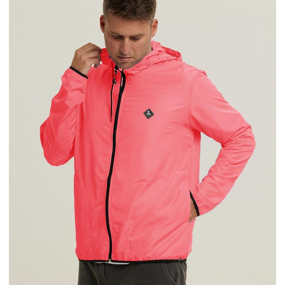 Jaqueta Corta Vento Masculina WSS Diamond C/ Capuz Menor preço em Jaqueta Corta Vento Masculina WSS Diamond C/ Capuz