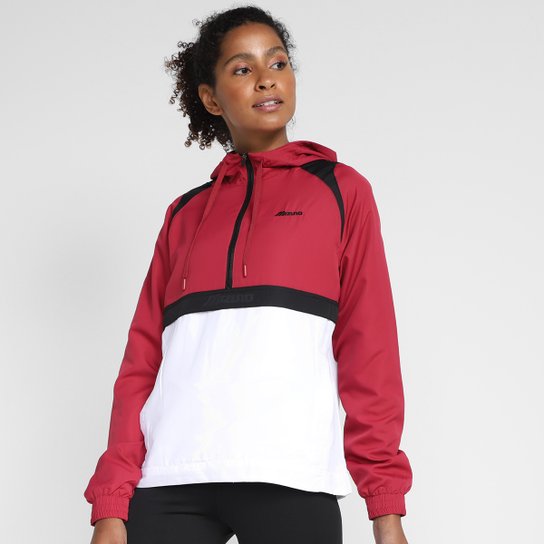 Jaqueta Corta Vento Mizuno Bold Feminina - Pink+Branco é ruim? Jaqueta Corta Vento Mizuno Bold Feminina - Pink+Branco é boa?