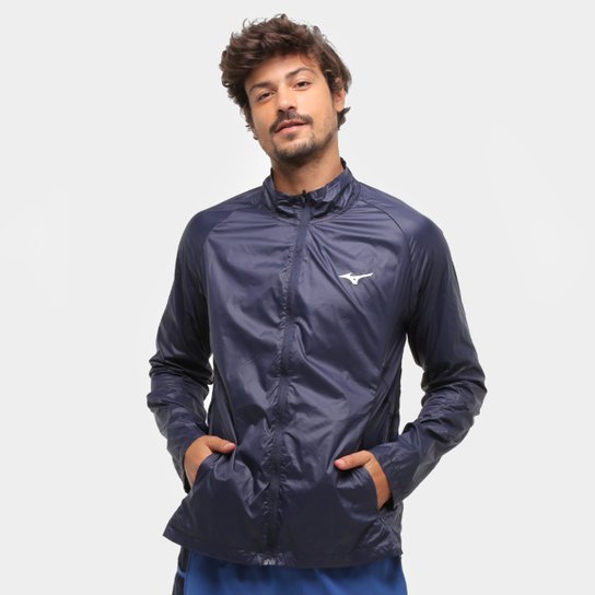 Jaqueta Corta Vento Mizuno Light Fast Masculina - Azul Escuro é ruim? Jaqueta Corta Vento Mizuno Light Fast Masculina - Azul Escuro é boa?