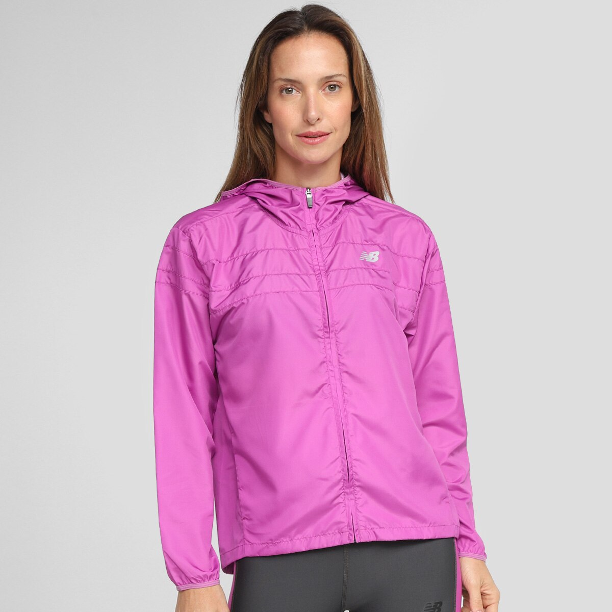 Jaqueta Corta Vento New Balance Accelerate Feminina - Pink | Netshoes