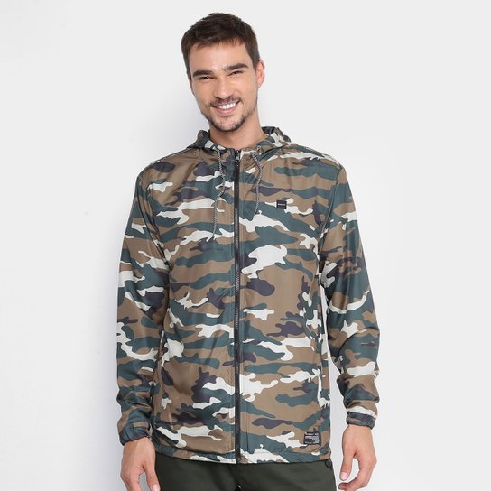 Camouflage Blusa Oakley Corta Vento Camuflada Jaqueta Corta