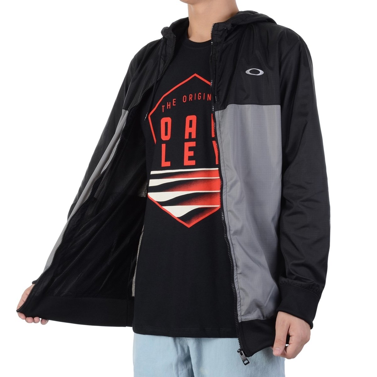 Jaqueta Corta Vento Oakley Rip Stop Preto Netshoes