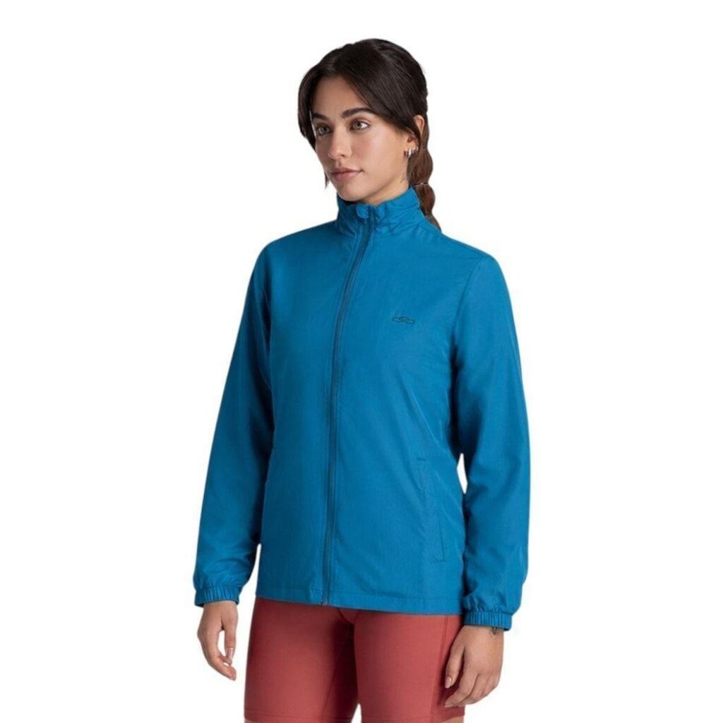Jaqueta Corta Vento Olympikus Essential Feminina - Azul P