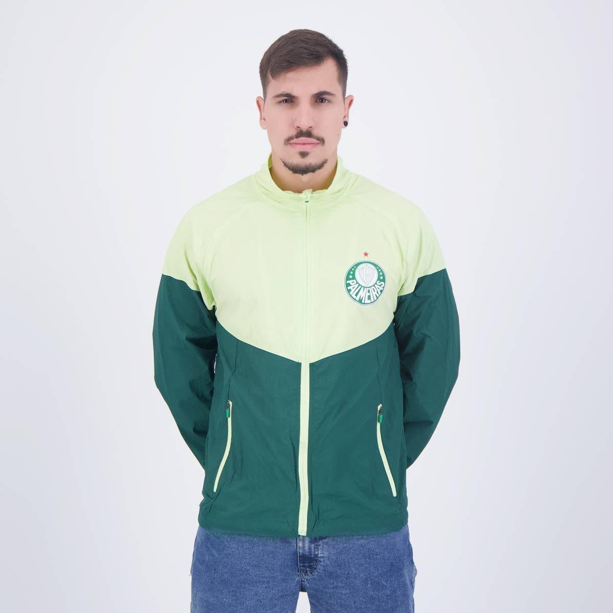 Jaqueta Corta Vento Palmeiras Game Verde