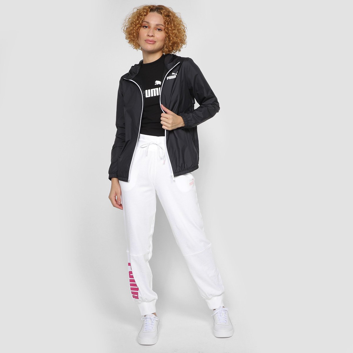 Jaqueta Corta-Vento Puma Ess Solid Feminina - 3