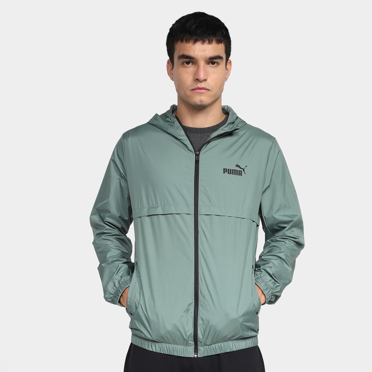 Jaqueta Corta Vento Puma Essentials Solid Masculina
