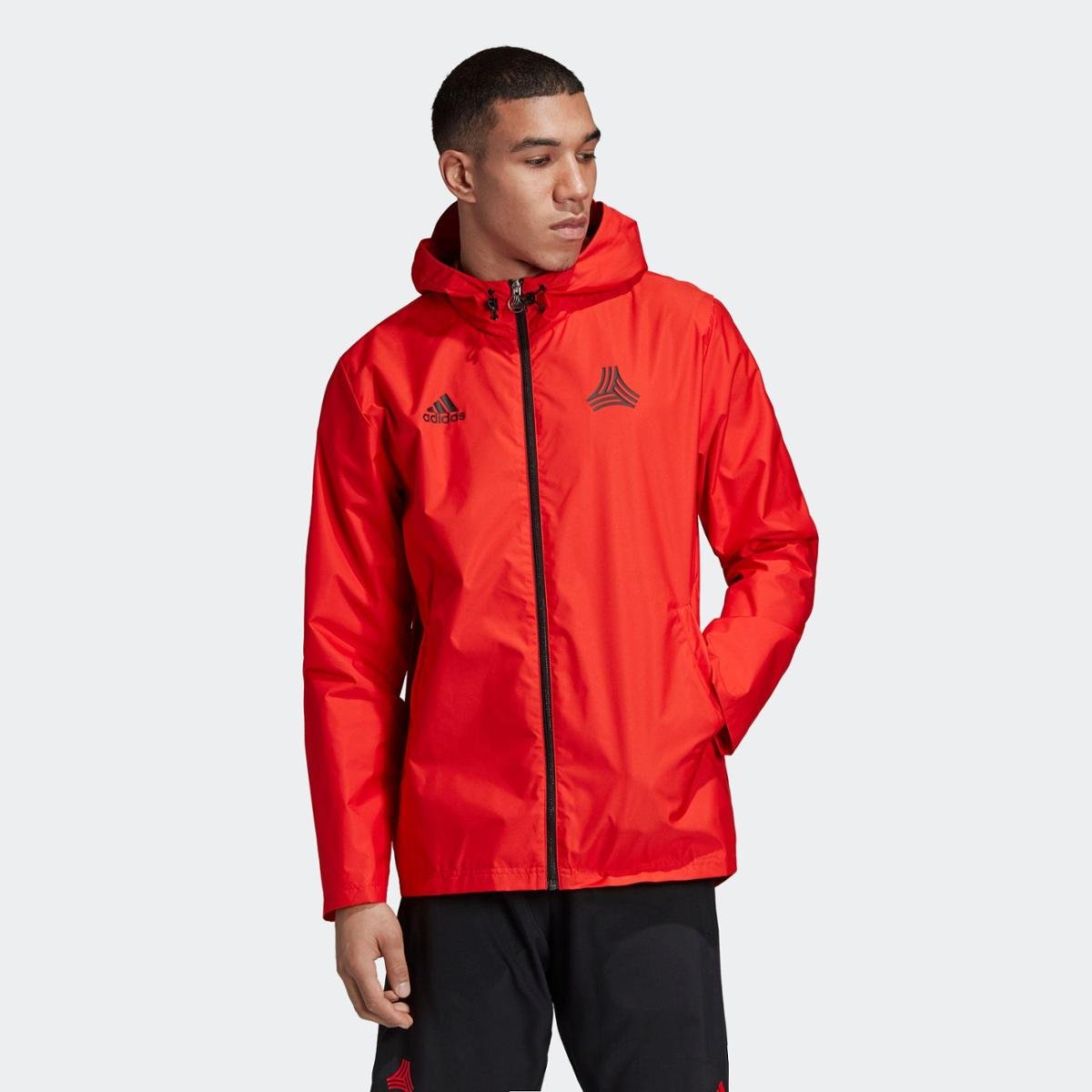 Jaqueta Corta-Vento TAN Vermelho Adidas - Vermelho | Netshoes