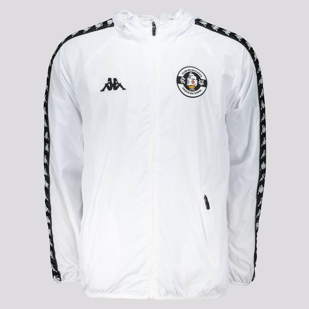 Jaqueta Corta-Vento Vasco da Gama Kappa Masculina Menor preço em Jaqueta Corta-Vento Vasco da Gama Kappa Masculina
