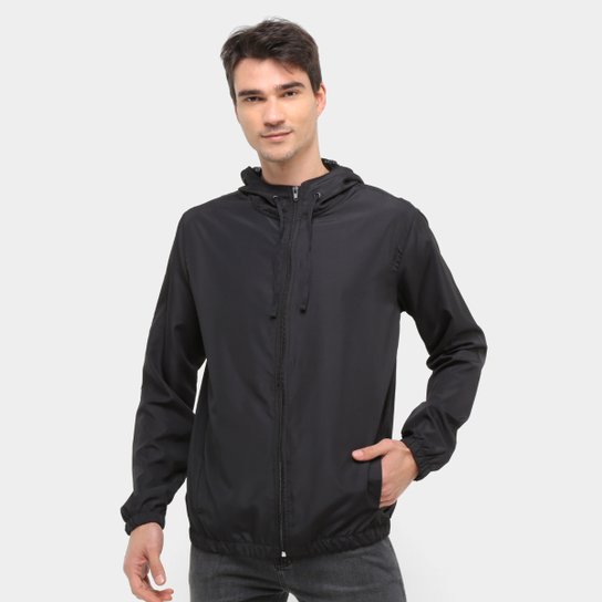 Jaqueta Corta Vento Wall Capuz Masculina - Preto é ruim? Jaqueta Corta Vento Wall Capuz Masculina - Preto é boa?