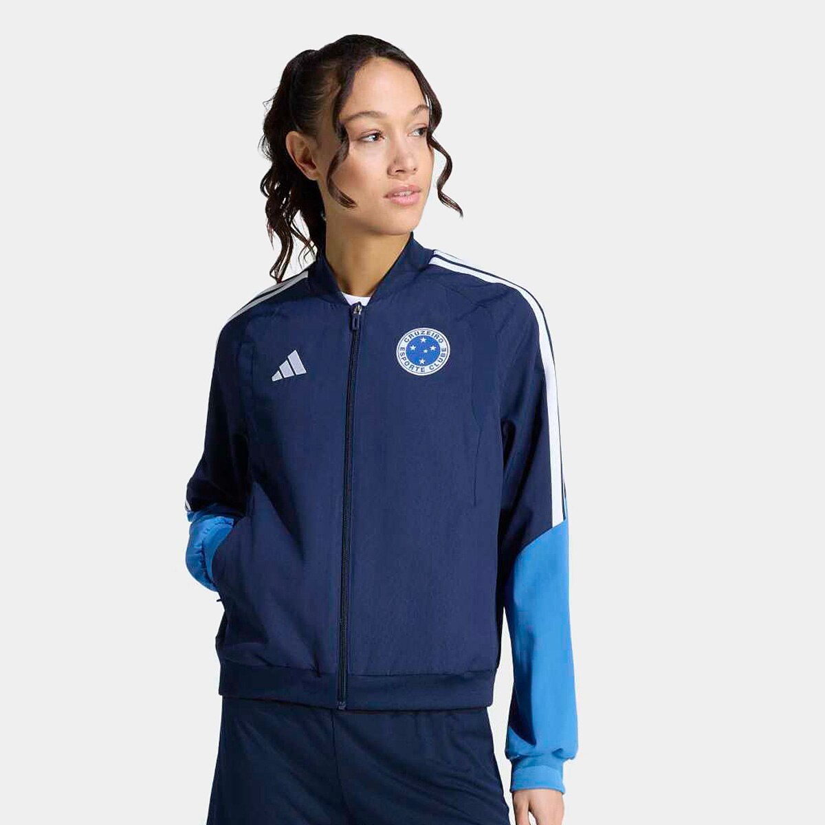 Jaqueta Cruzeiro 26/27 Apresentacão Adidas Feminina