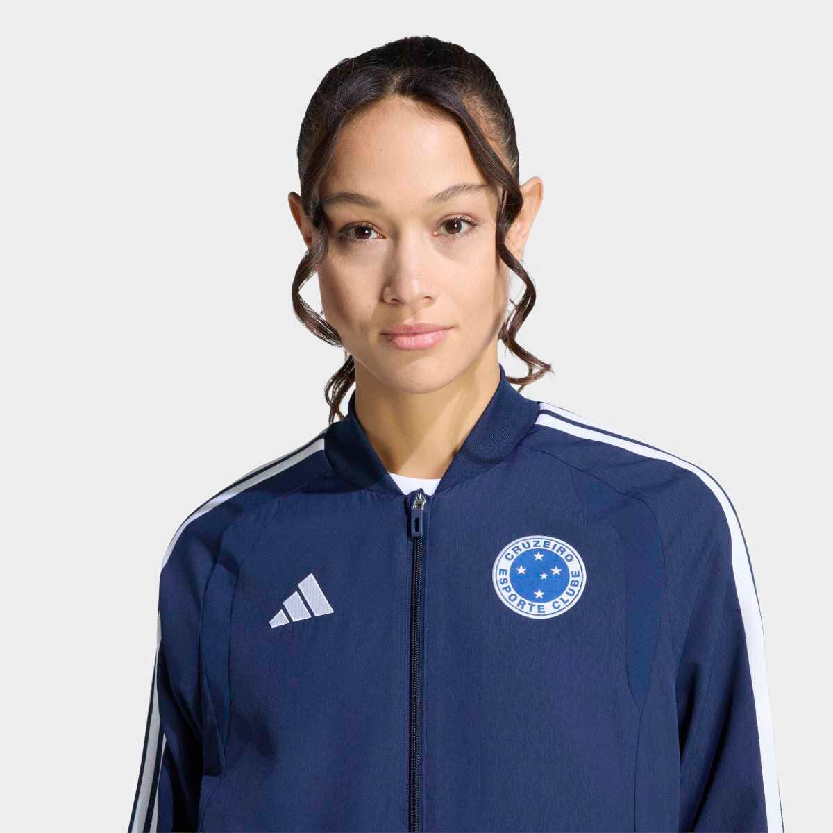 Jaqueta Cruzeiro 26/27 Apresentacão Adidas Feminina - 2
