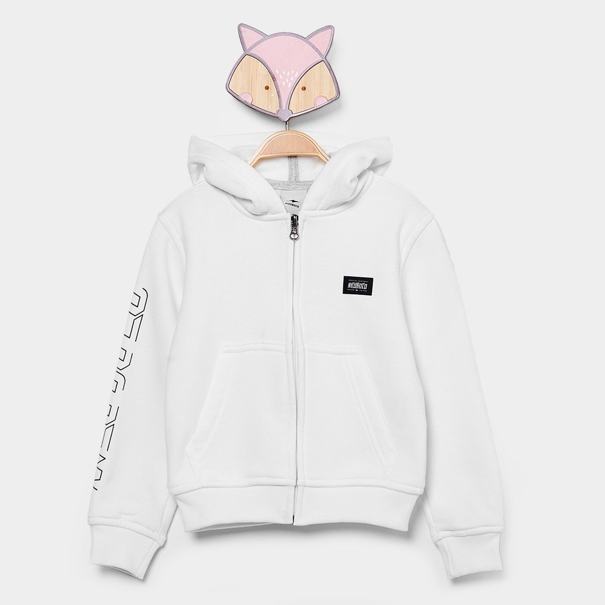 Jaqueta de Moletom Infantil Nicoboco Haqua B Menino