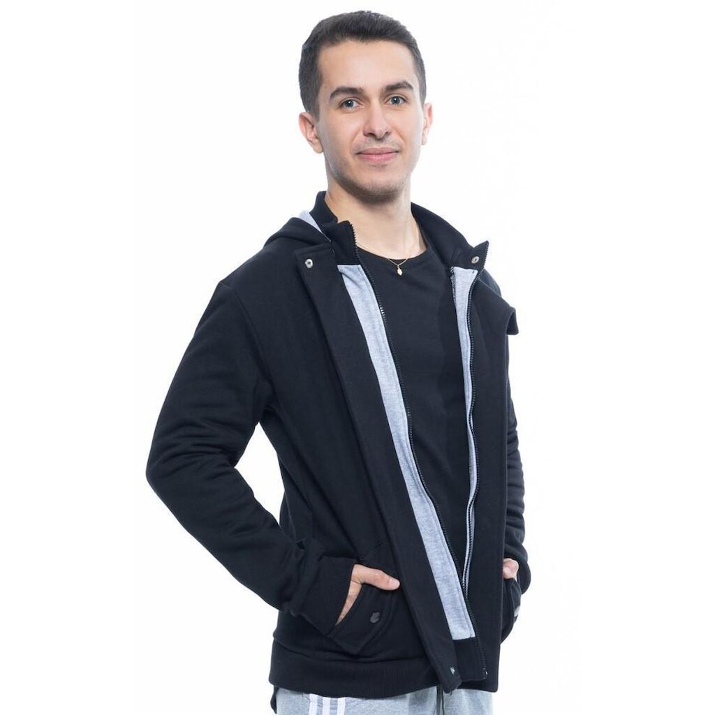 JAQUETA DE MOLETOM MASCULINA ALTA QUALITY