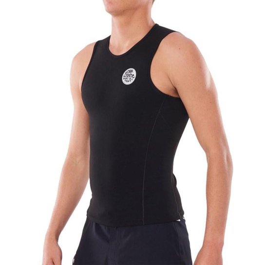 Jaqueta de Neoprene Rip Curl Flashbomb 0.5mm Black - Preto Menor preço em Jaqueta de Neoprene Rip Curl Flashbomb 0.5mm Black - Preto