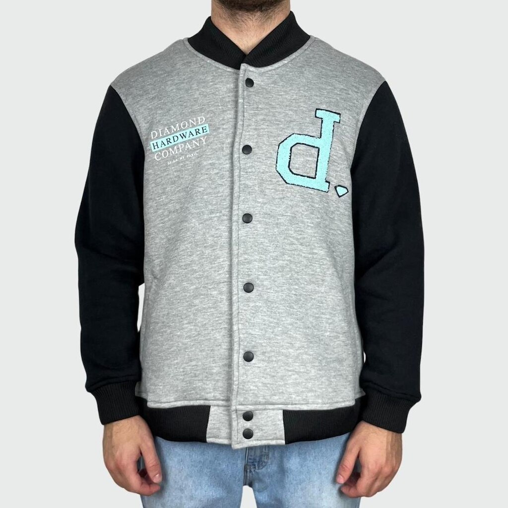 Jaqueta Diamond Un Polo Hardware Varsity