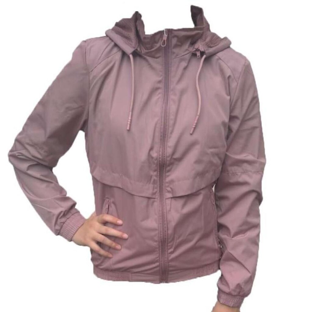 Jaqueta Dunialin Com Capuz Feminino - Bordo - G