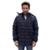 Jaqueta Dunialin de Nylon com Capuz Masculina - Marinho