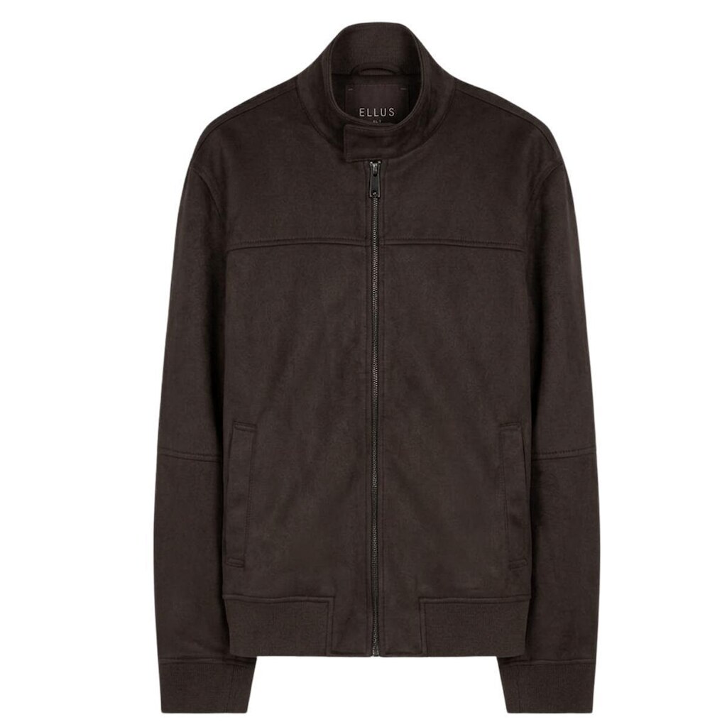 Jaqueta Ellus Suede Turtle