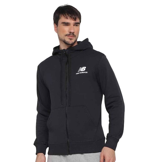 JAQUETA ESSENTIALS BASIC MJ31536B-BK - PRETO M