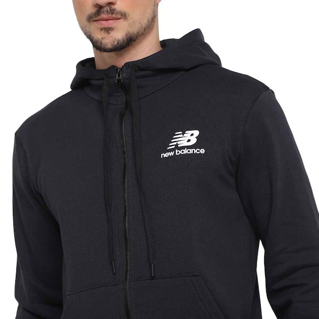 JAQUETA ESSENTIALS BASIC MJ31536B-BK - PRETO M