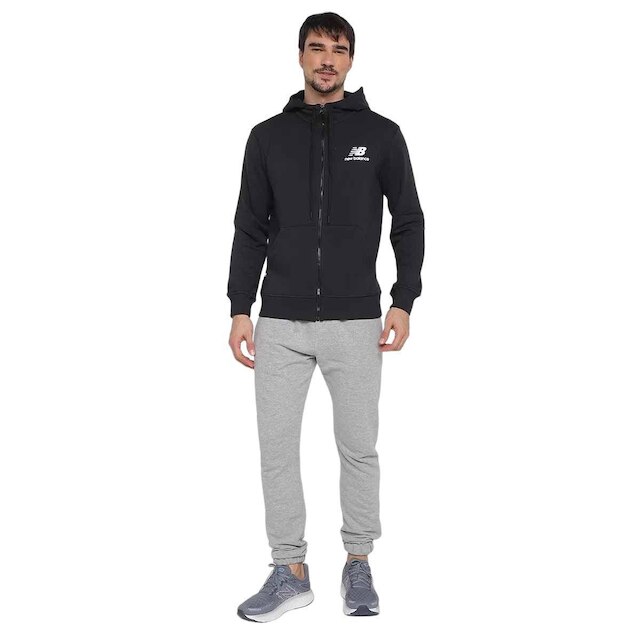 JAQUETA ESSENTIALS BASIC MJ31536B-BK - PRETO M