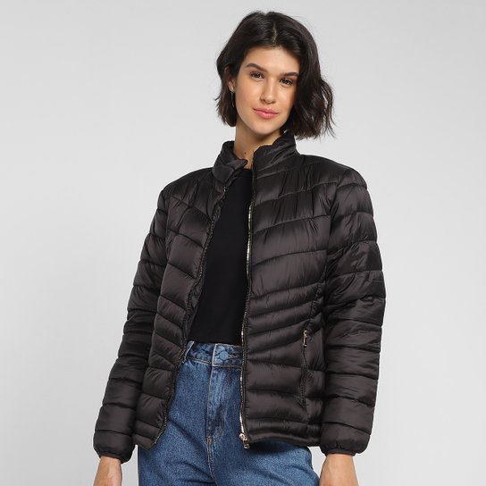 Jaqueta Facinelli Puffer Feminina - Preto é ruim? Jaqueta Facinelli Puffer Feminina - Preto é boa?