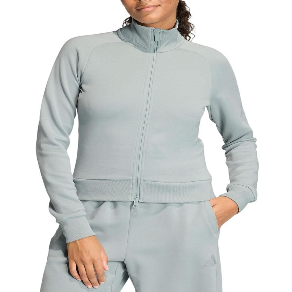 Jaqueta Feminina Adidas Wonder Sage Verde - KE91