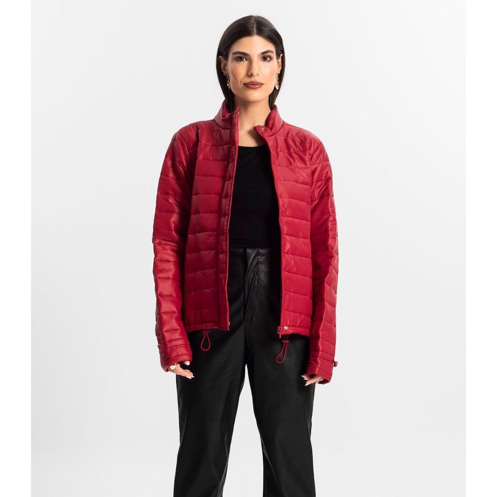 Jaqueta Feminina Microfibra Endless Vermelho