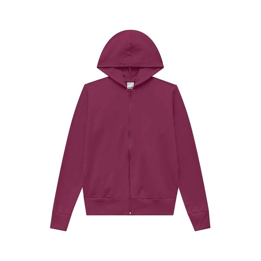 Jaqueta Feminina Moletom Stretch com Capuz Malwee - VERDE - M