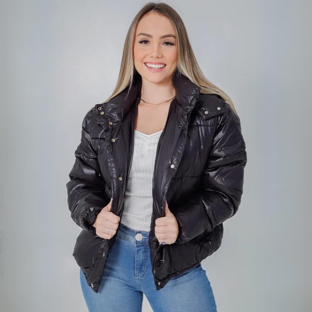 Jaqueta Edex Jeans Nylon Feminina em promoção na Netshoes!