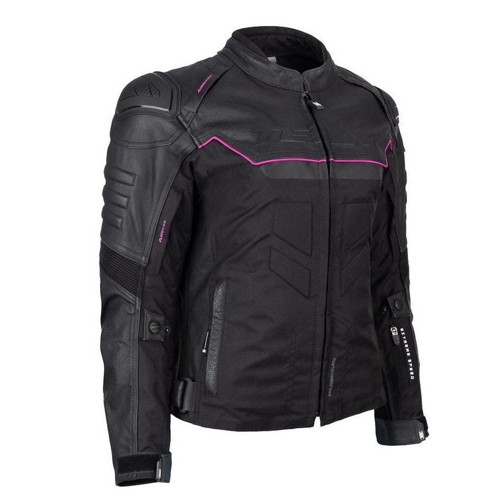 Jaqueta Feminina Texx Falcon V2 Lady Moto Couro com Forro