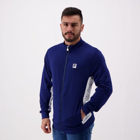 Jaqueta Fila 70 Sports Block Masculina - Marinho+Branco