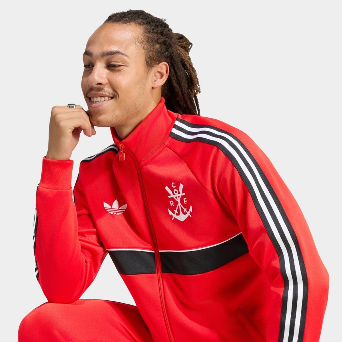 Jaqueta Flamengo Adidas Originals Masculina - 3