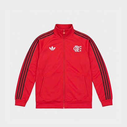 Jaqueta Flamengo Originals Adidas Masculina - Vermelho | Netshoes