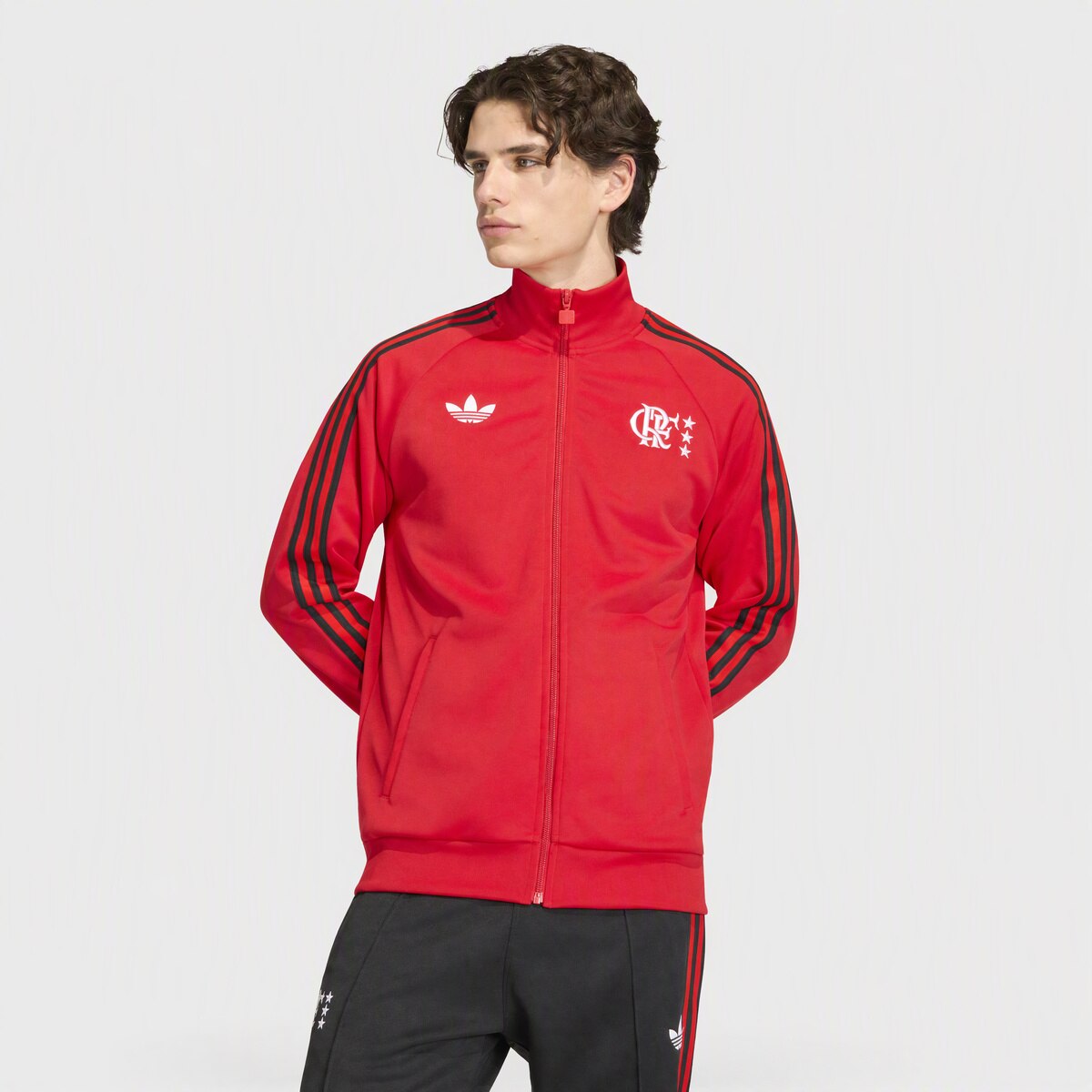 Jaqueta Flamengo Originals Adidas Masculina - 2
