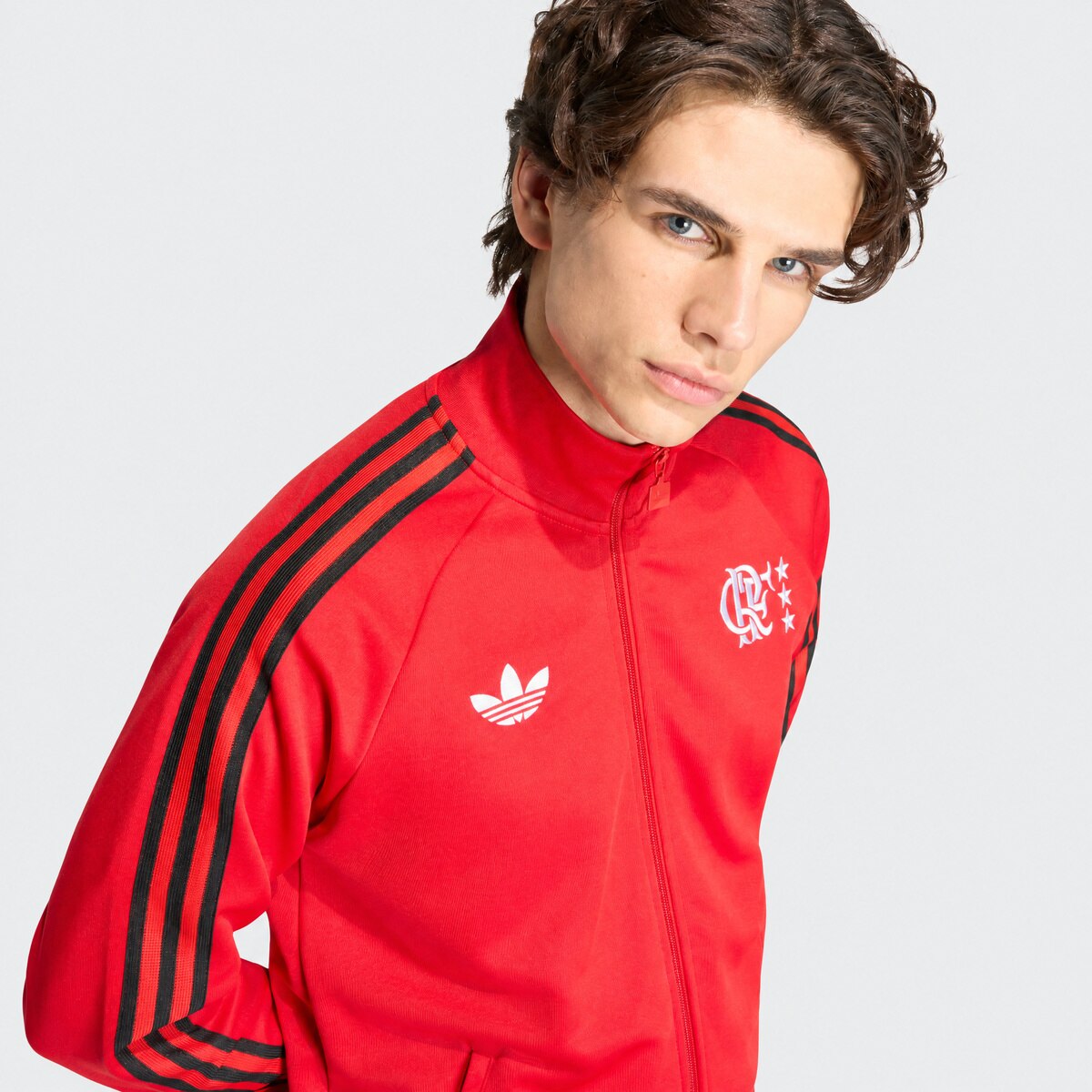 Jaqueta Flamengo Originals Adidas Masculina - 4