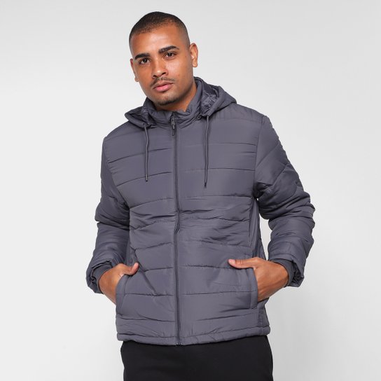 Jaqueta Giorgio Bianco Bomber Puffer Capuz Removível Masculina - Chumbo é boa?