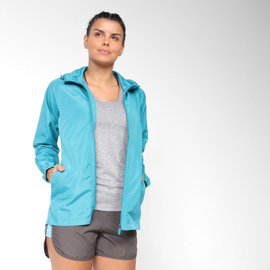 Jaqueta Gonew Windbreaker Packable Feminina - Azul Turquesa é ruim? Jaqueta Gonew Windbreaker Packable Feminina - Azul Turquesa é boa?